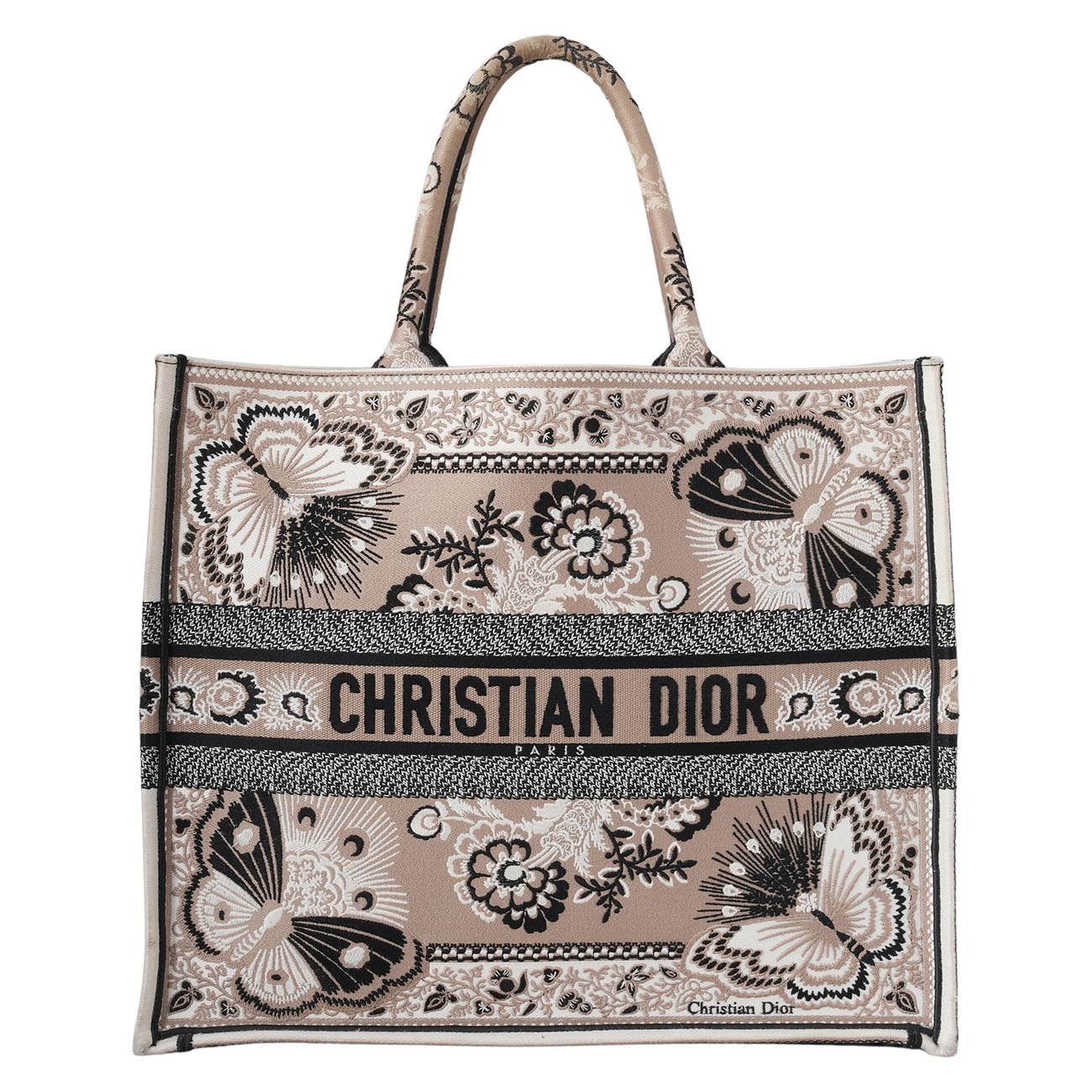 CHRISTIAN DIOR(USED)디올 시즌 북토트 라지 토트백